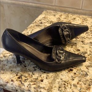 Paolo Black 3” Heels